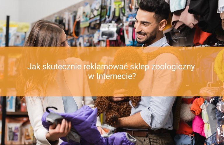 reklama sklepu zoologicznego w Internecie
