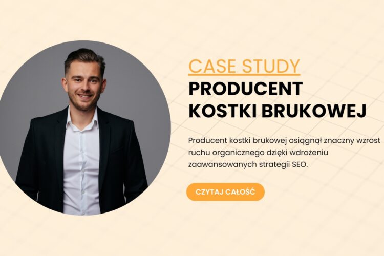 Case study: producent kostki brukowej 11 Case Study producent kostki brukowej