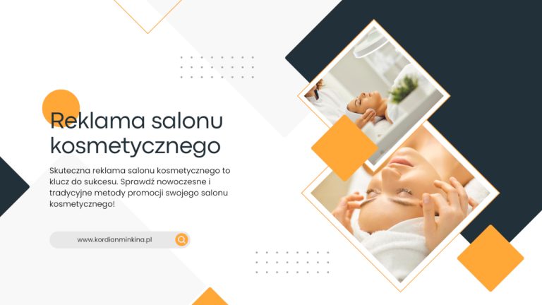 Reklama salonu kosmetycznego