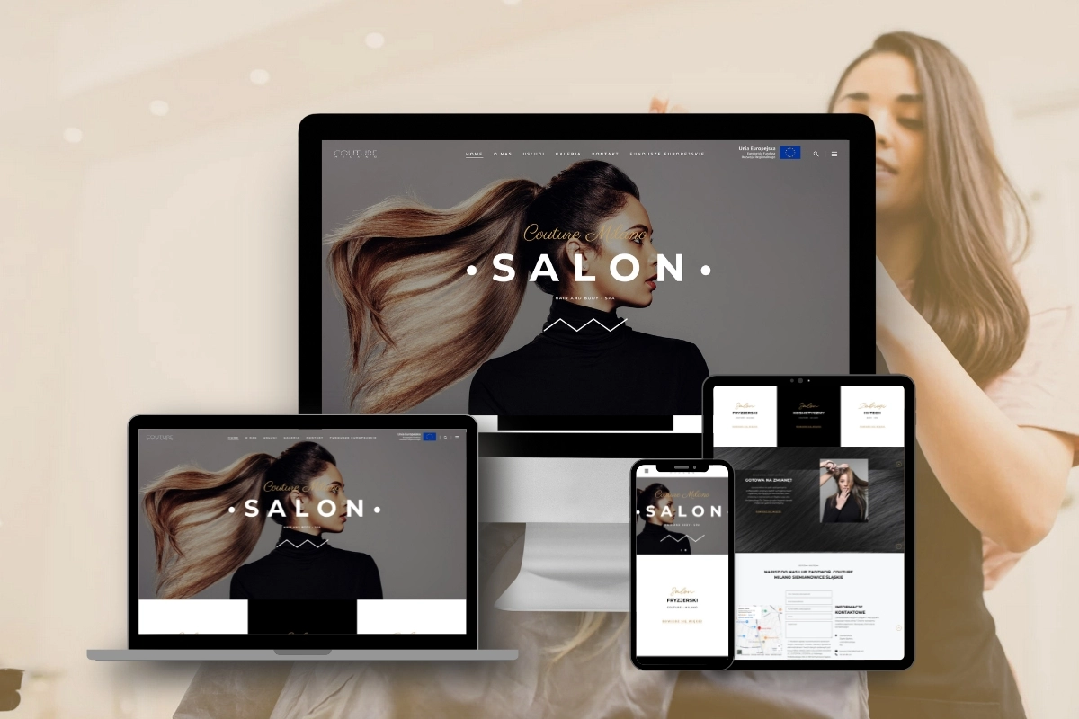 Realizacja strony — Couturemilano.pl